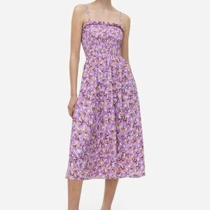 H&M floral midi dress